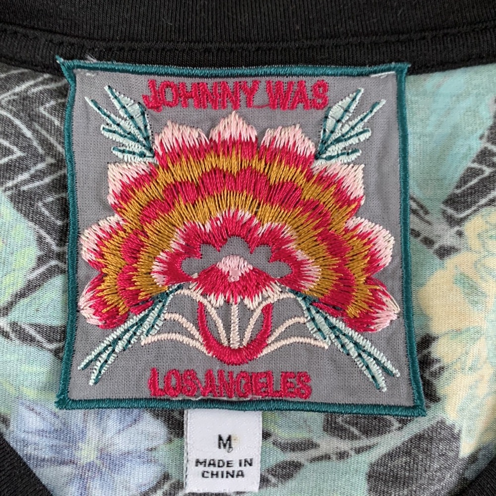 Johnny Was Floral Babuska Favorite Crewneck Tee - Picture 10 of 11
